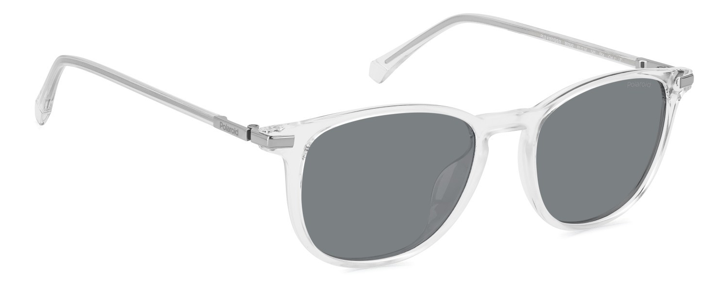 Sunglasses Polaroid Pld 4187/G 207846 900 M9 color crystal shape rectangle lenses grey polarized