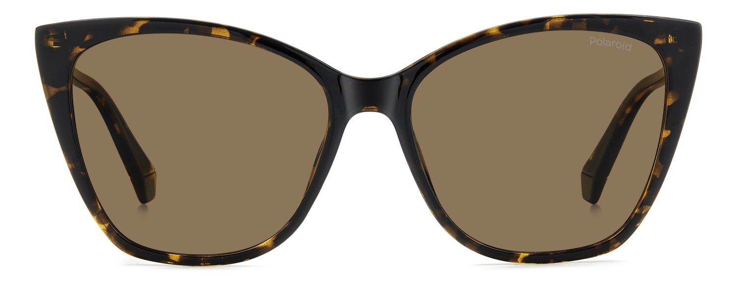 Sunglasses Polaroid Pld 4181/S 207851 086 SP color havana shape rectangle lenses bronze polarized