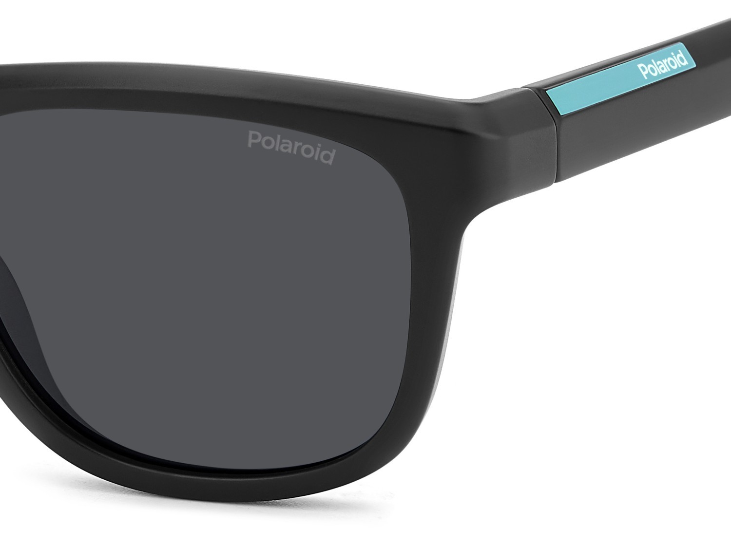 Sunglasses Polaroid Pld 2163/S 207854 003 M9 color matte black shape rectangle lenses grey polarized
