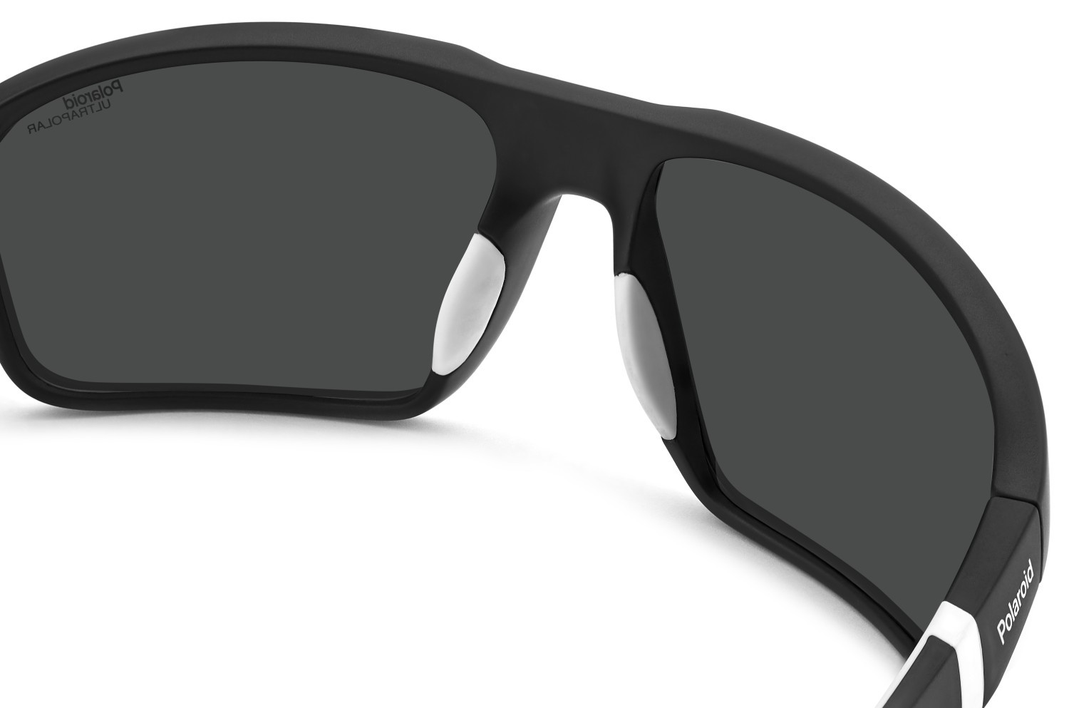 Occhiali da sole Polaroid Pld 7058/S 207856 003 E3 colore matte black forma rettangolare lenti grey polarized high contrast