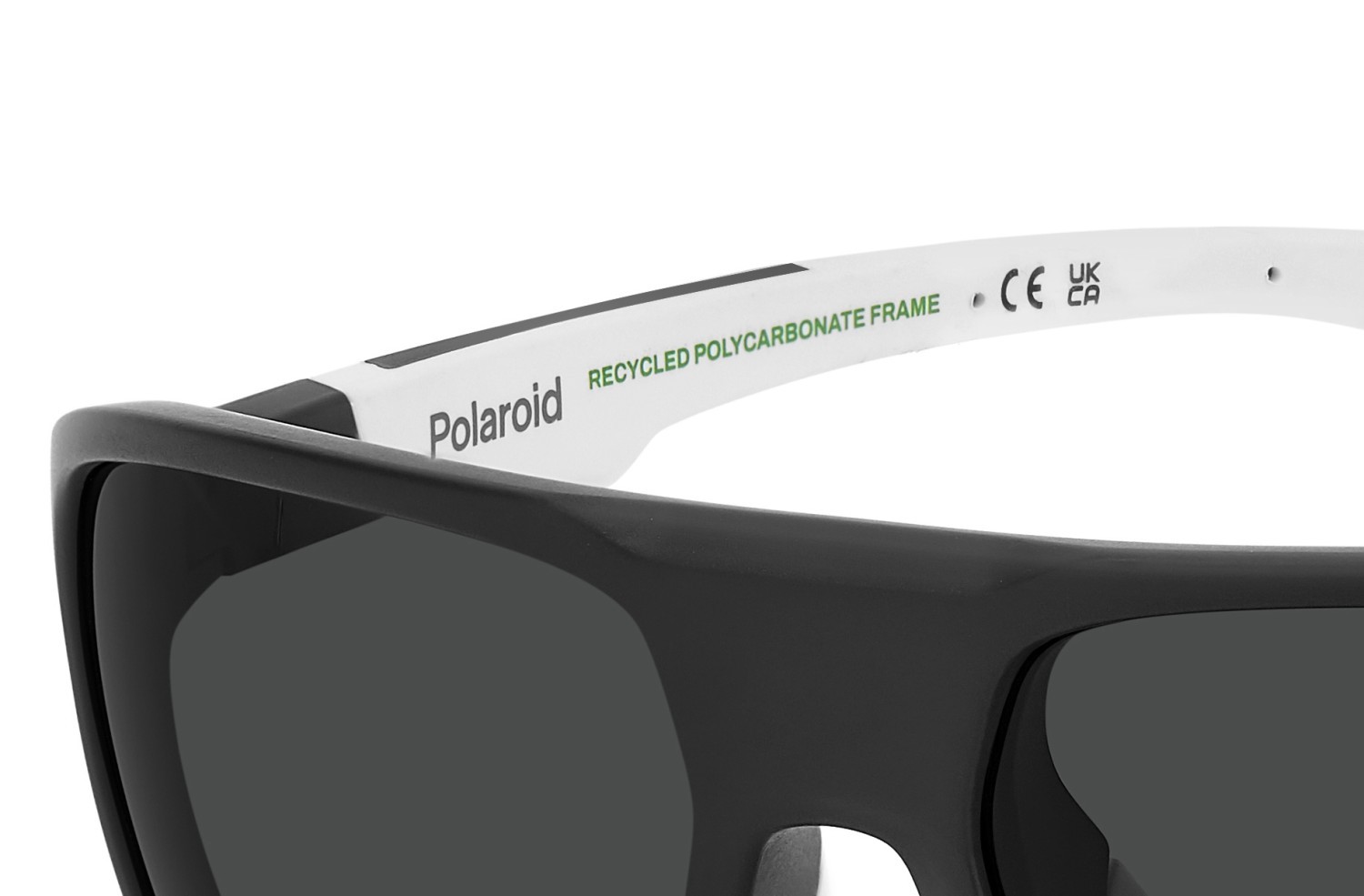 Occhiali da sole Polaroid Pld 7058/S 207856 003 E3 colore matte black forma rettangolare lenti grey polarized high contrast