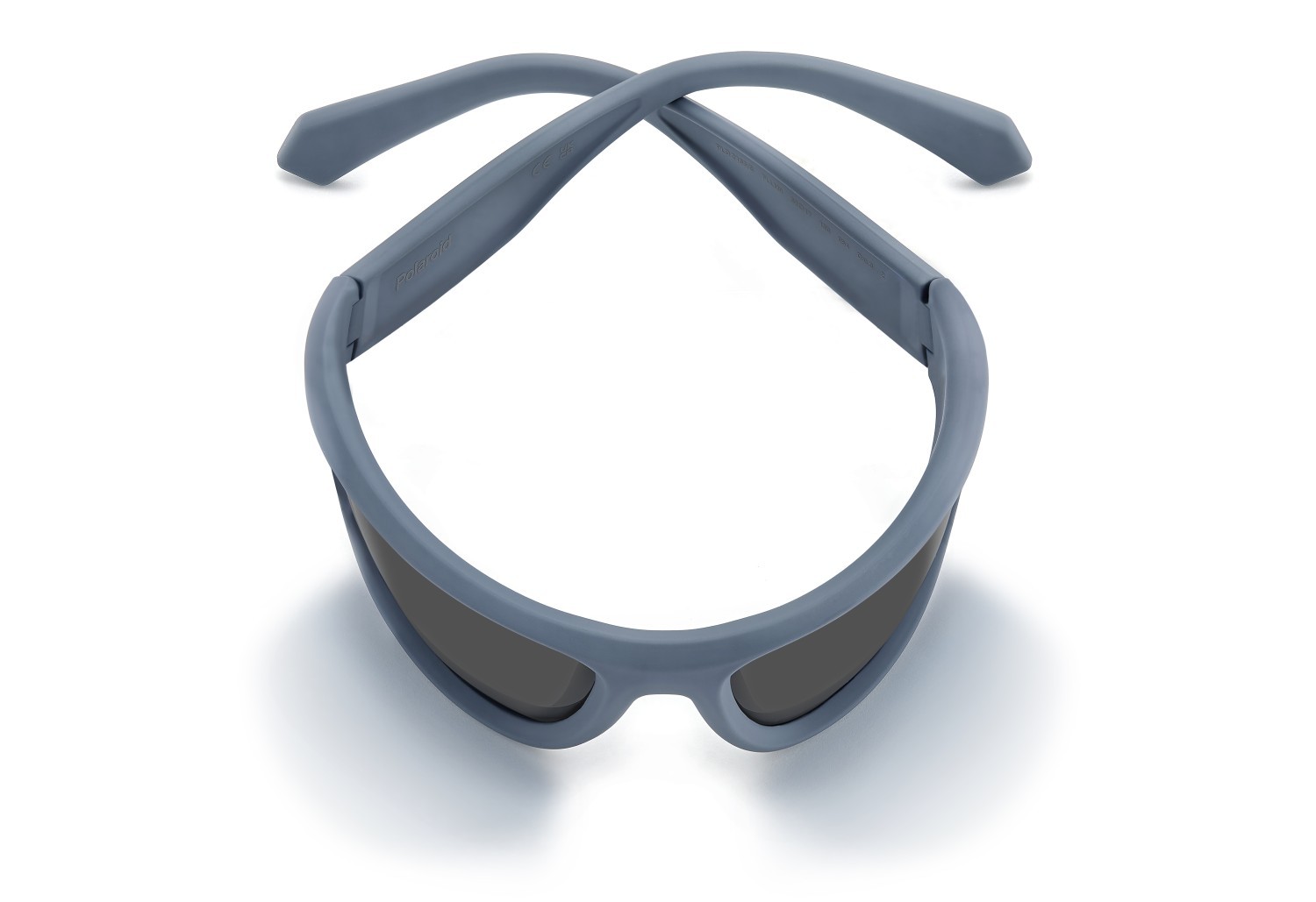 Occhiali da sole Polaroid Pld 2166/S 207858 FLL M9 colore matte blue forma rettangolare lenti grey polarized