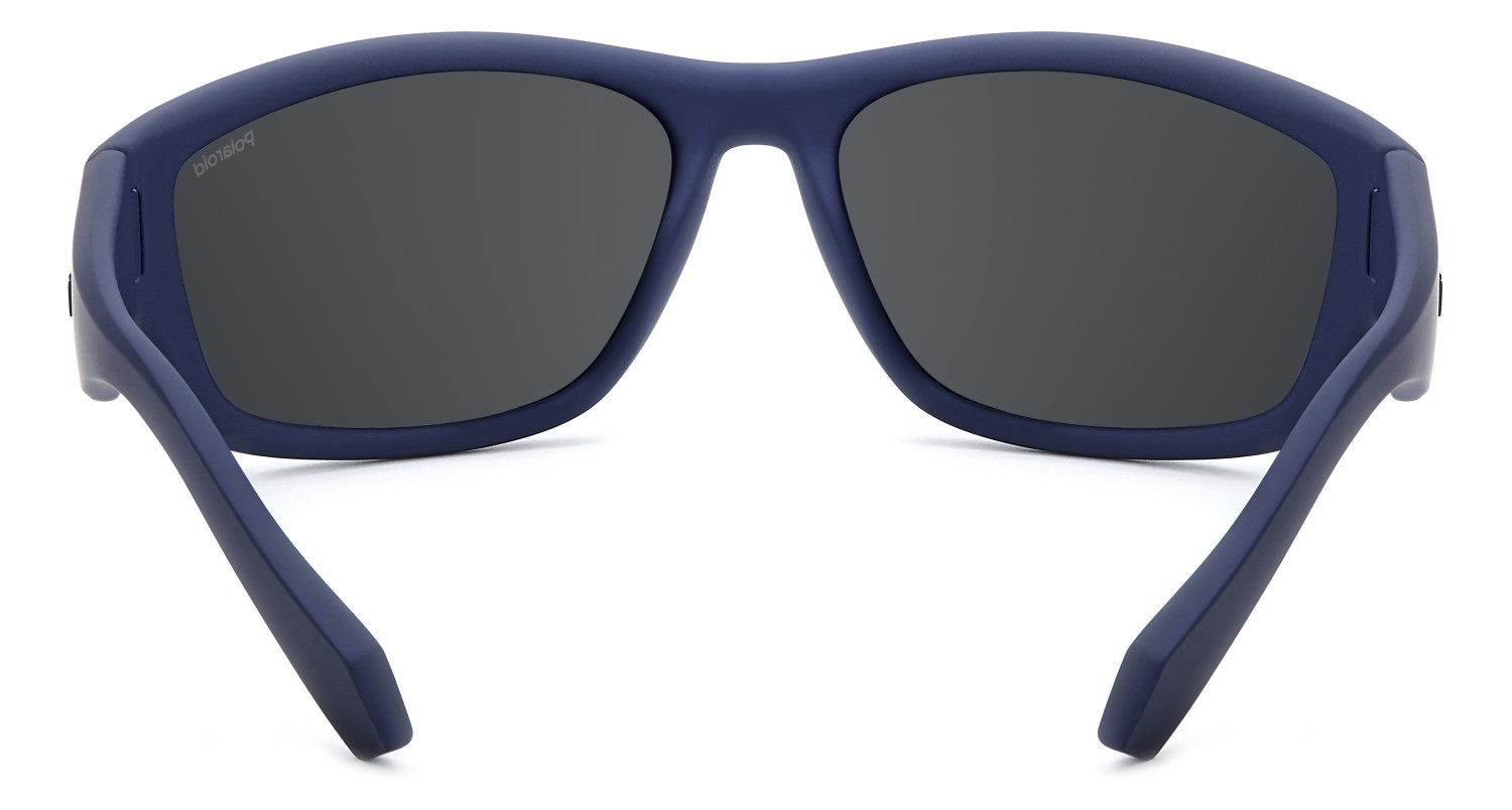Sonnenbrillen Polaroid Pld 2166/S 207858 WIR OZ farbe matte blue red form rechteckig gläser red multilayer polarized