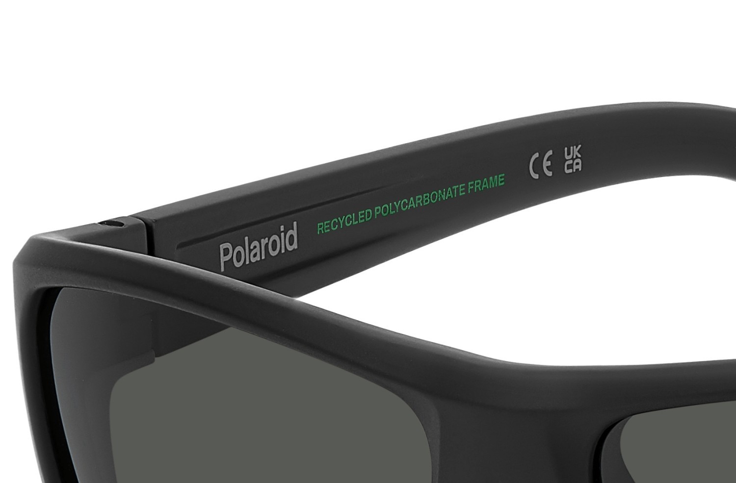 Sunglasses Polaroid Pld 7057/S 207859 003 M9 color matte black shape rectangle lenses grey polarized