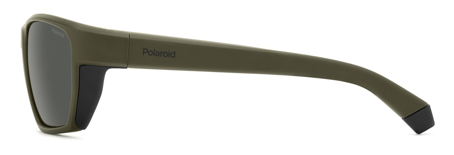 Sonnenbrillen Polaroid Pld 7057/S 207859 DLD M9 farbe matte green form rechteckig gläser grey polarized
