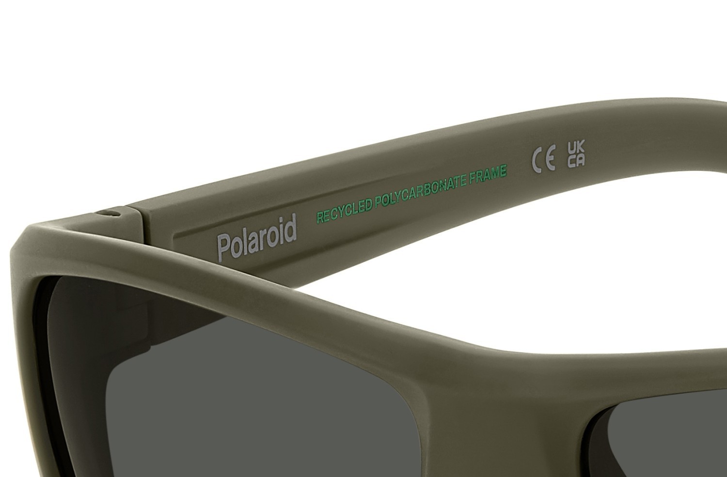 Sonnenbrillen Polaroid Pld 7057/S 207859 DLD M9 farbe matte green form rechteckig gläser grey polarized