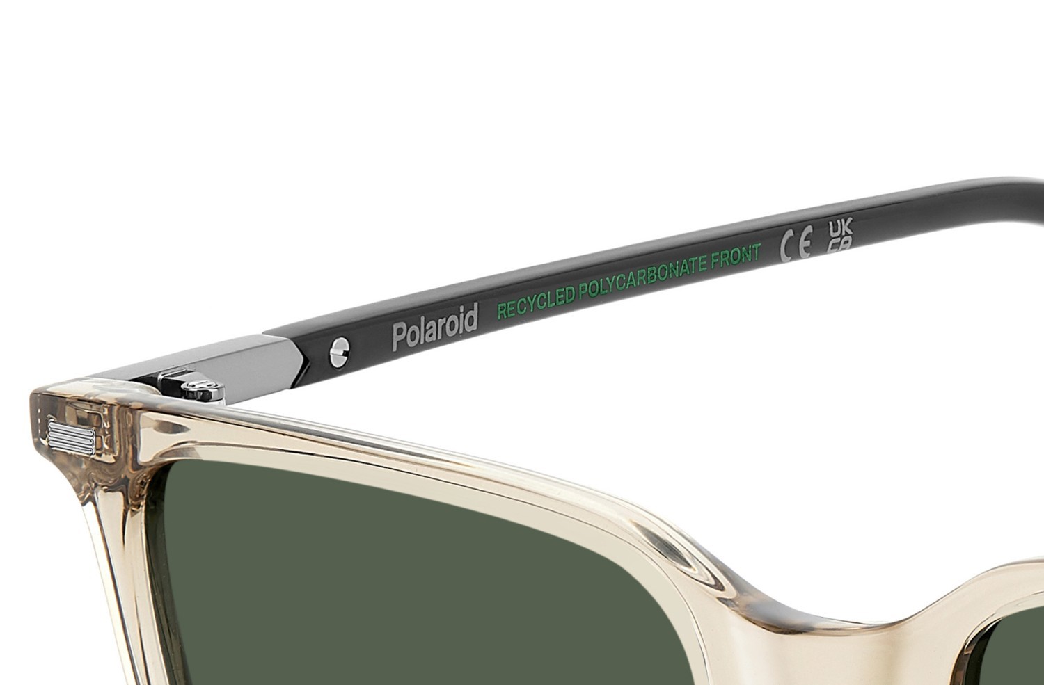 Sonnenbrillen Polaroid Pld 4183/S 207860 10A UC farbe beige form rechteckig gläser green polarized