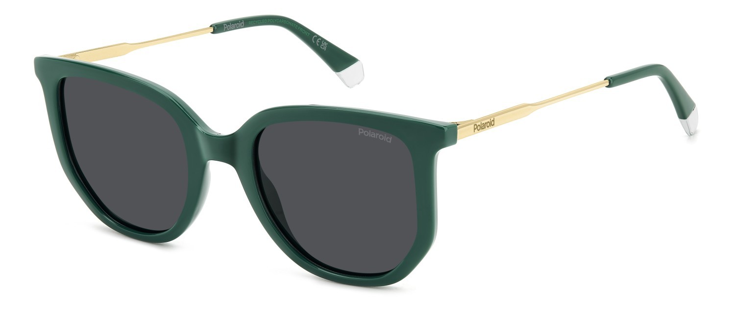 Sunglasses Polaroid Pld 4185/S 207862 1ED M9 color green shape rectangle lenses grey polarized
