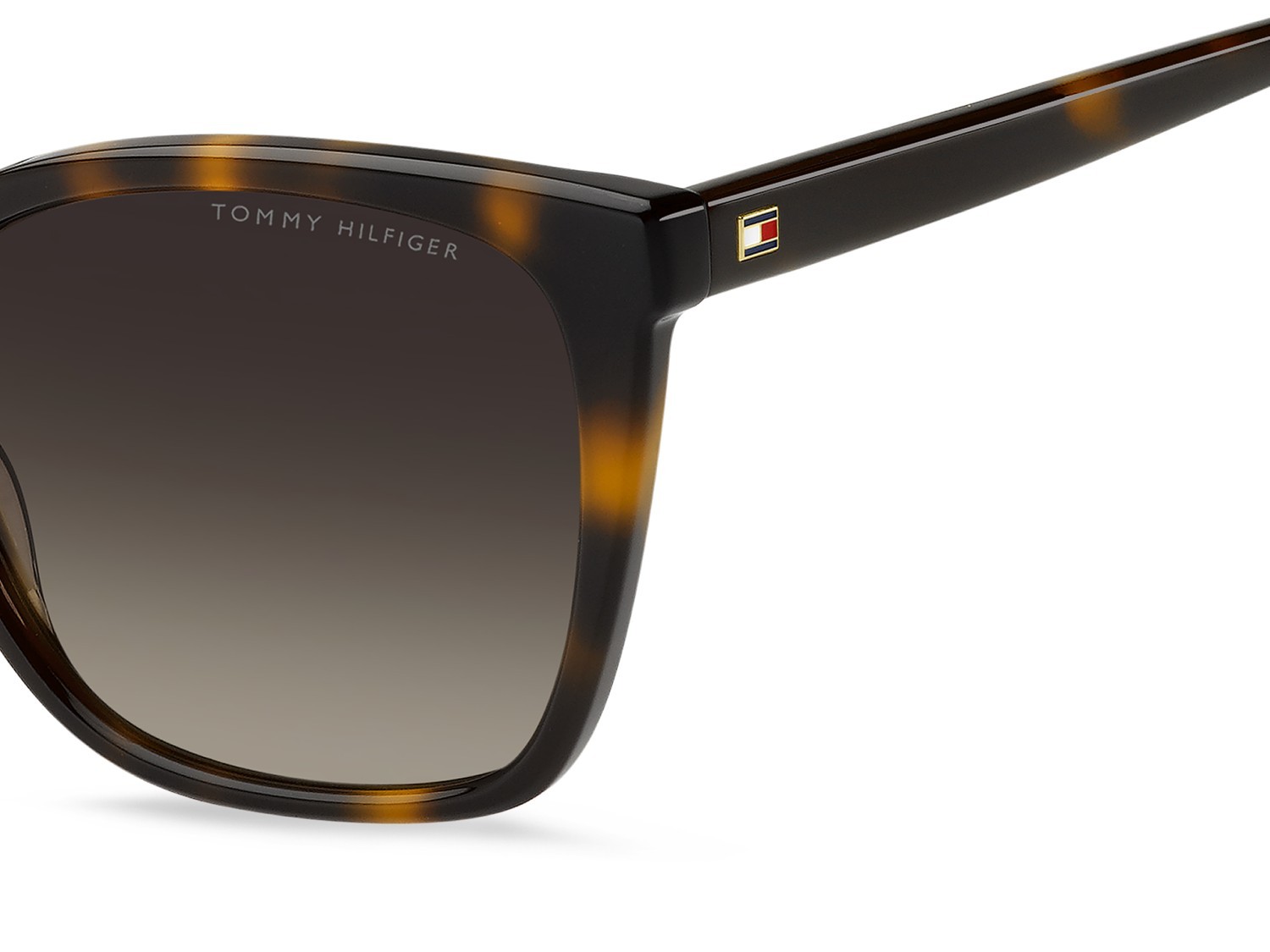 Sunglasses Tommy Hilfiger Th 2226/S 207866 086 HA color havana shape rectangle lenses brown shaded