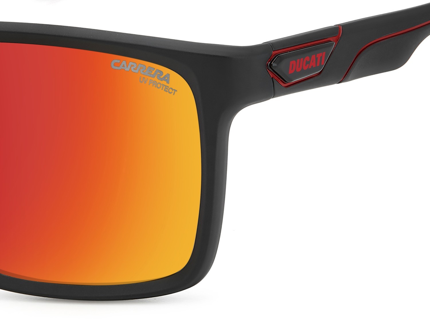 Sonnenbrillen Carrera Ducati Carduc 049/S 207874 003 UZ farbe matte black form rechteckig gläser red multilayer