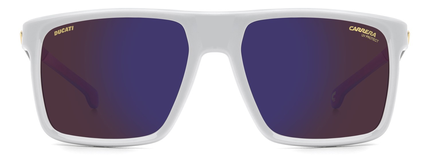 Sonnenbrillen Carrera Ducati Carduc 049/S 207874 268 Z0 farbe grey red form rechteckig gläser blue multilayer