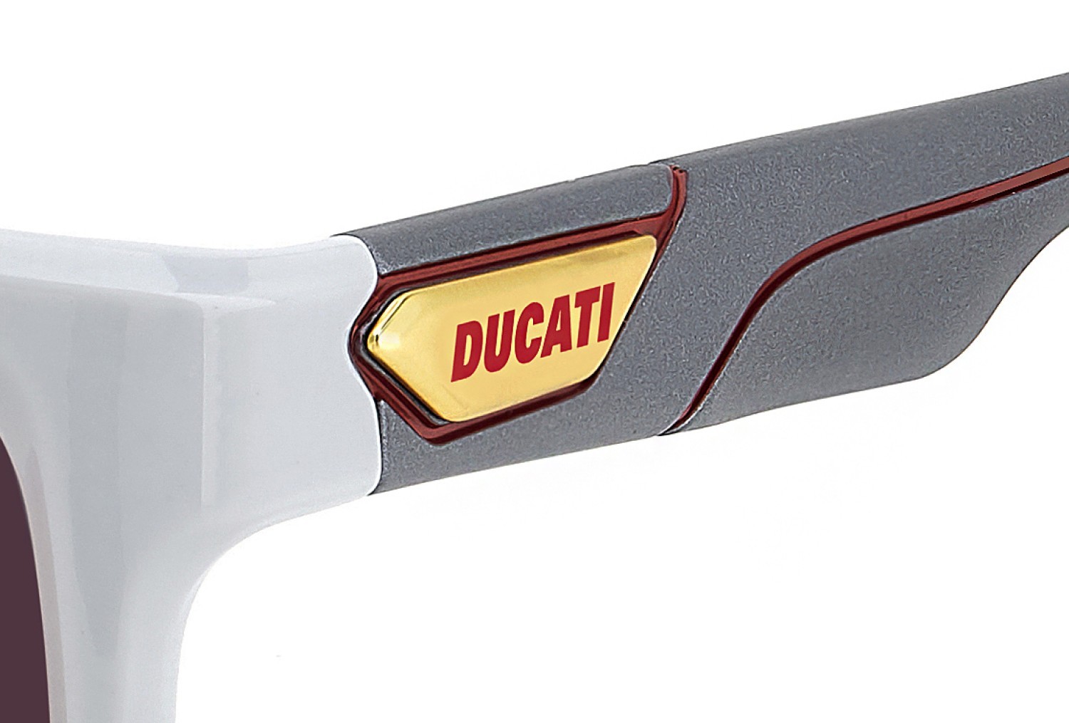 Sonnenbrillen Carrera Ducati Carduc 049/S 207874 268 Z0 farbe grey red form rechteckig gläser blue multilayer