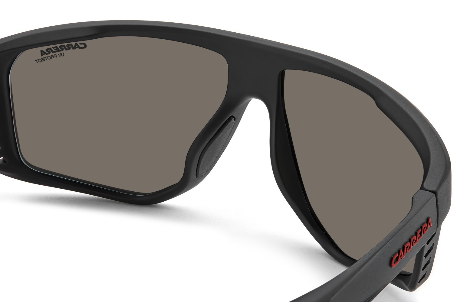 Sunglasses Carrera Ducati Carduc 051/S 207876 003 UZ color matte black shape rectangle lenses red multilayer