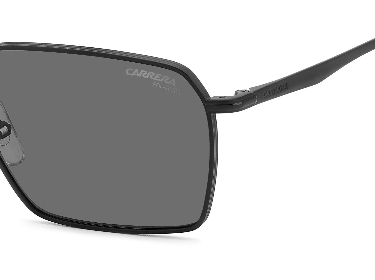 Sonnenbrillen Carrera 356/S 207882 003 M9 farbe matte black form rechteckig gläser grey polarized