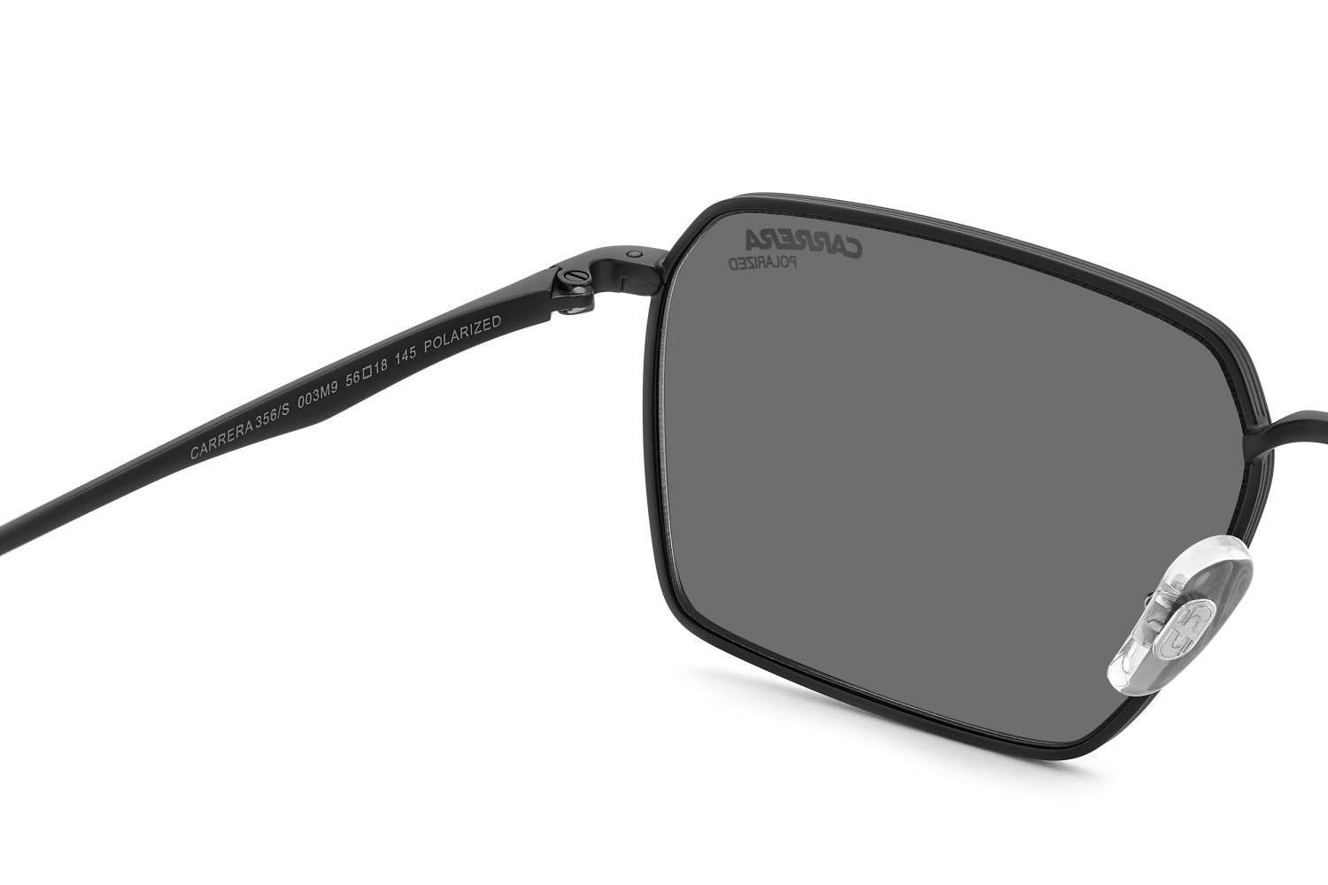 Sonnenbrillen Carrera 356/S 207882 003 M9 farbe matte black form rechteckig gläser grey polarized