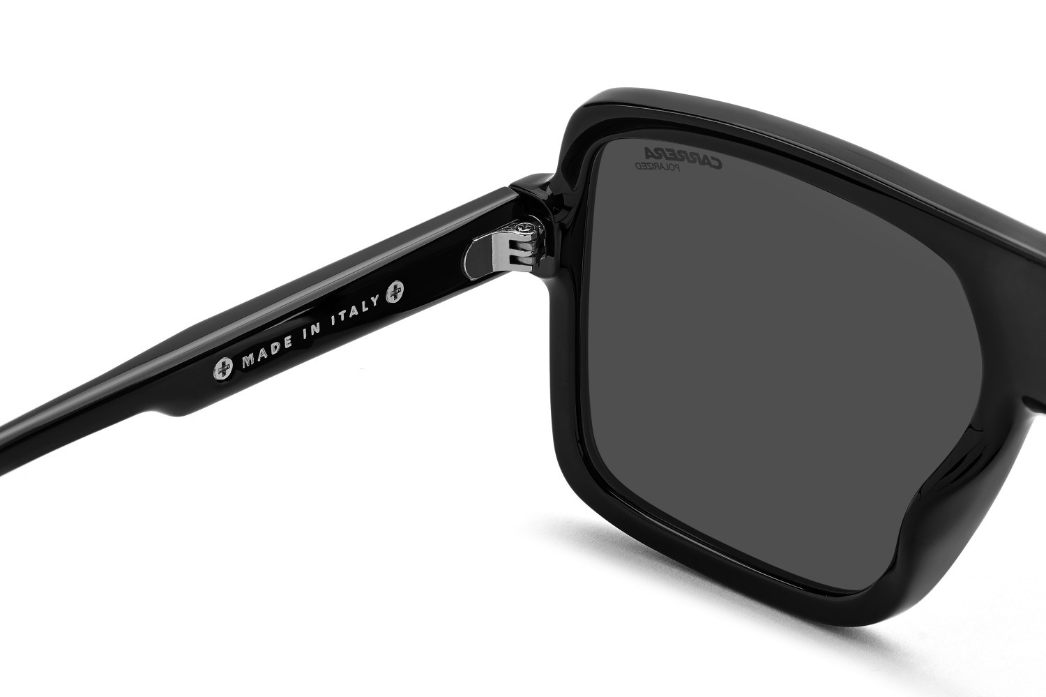 Sunglasses Carrera Victory C 09/S 207883 V81 M9 color dark ruthenium black shape rectangle lenses grey polarized
