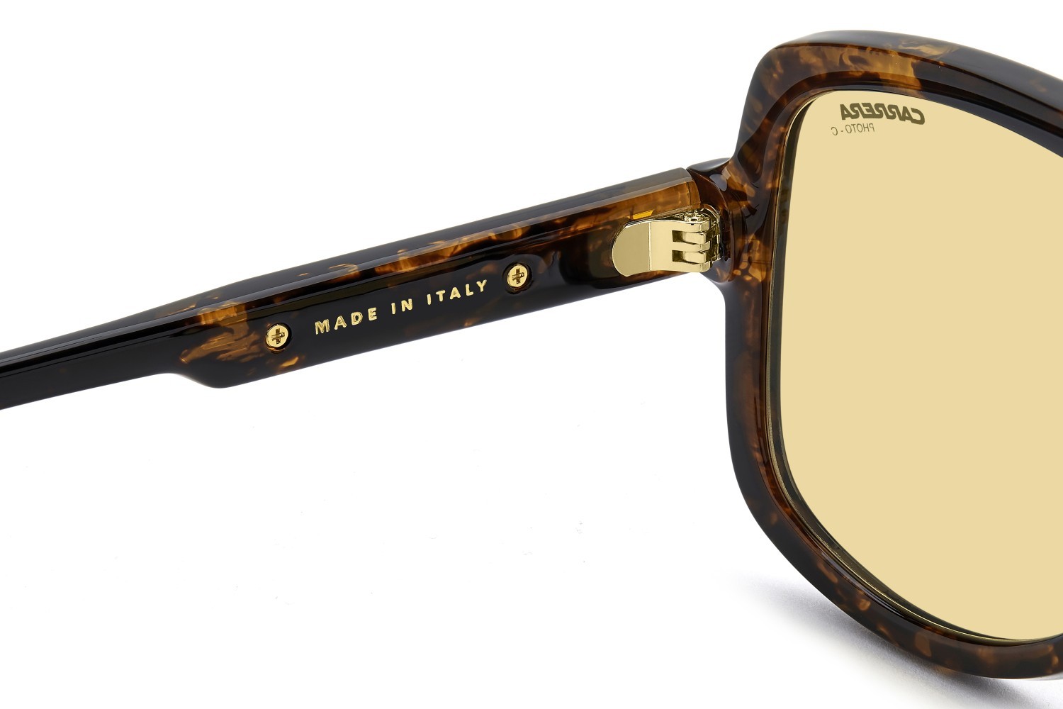 Sonnenbrillen Carrera Victory C 10/S 207884 086 UK farbe havana form quadratisch gläser yellow photocromatic