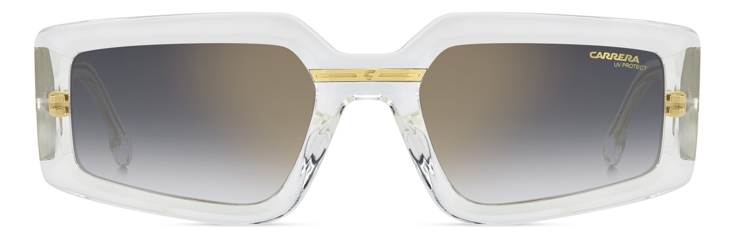 Sonnenbrillen Carrera Victory C 12/S 207887 REJ FQ farbe crystal gold form rechteckig gläser grey shaded gold mirror