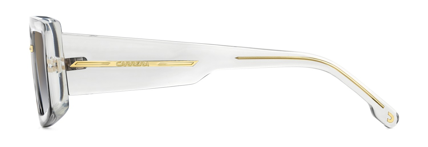 Sonnenbrillen Carrera Victory C 12/S 207887 REJ FQ farbe crystal gold form rechteckig gläser grey shaded gold mirror