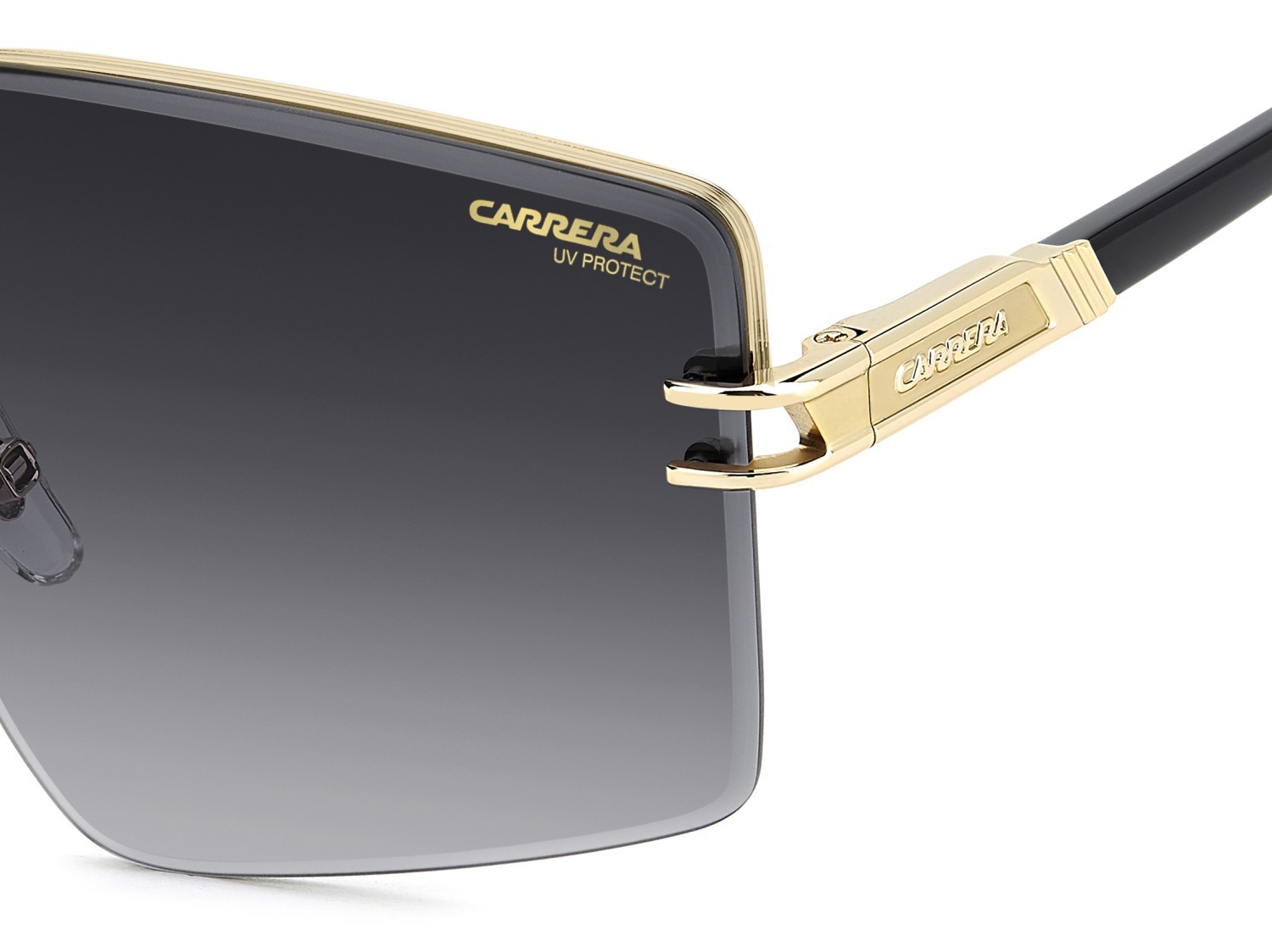 Sonnenbrillen Carrera 1074/S 207888 RHL 9O farbe gold black_ form rechteckig gläser dark grey shaded