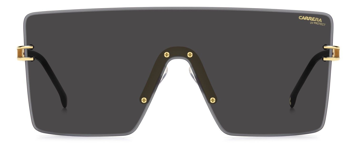 Sonnenbrillen Carrera 1075/S 207889 RHL 2K farbe gold black_ form maske gläser grey antireflex