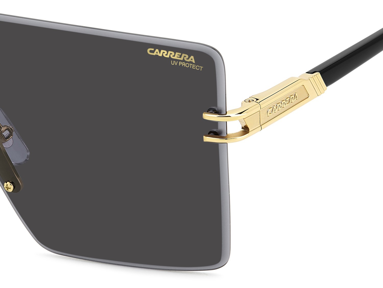 Sonnenbrillen Carrera 1075/S 207889 RHL 2K farbe gold black_ form maske gläser grey antireflex