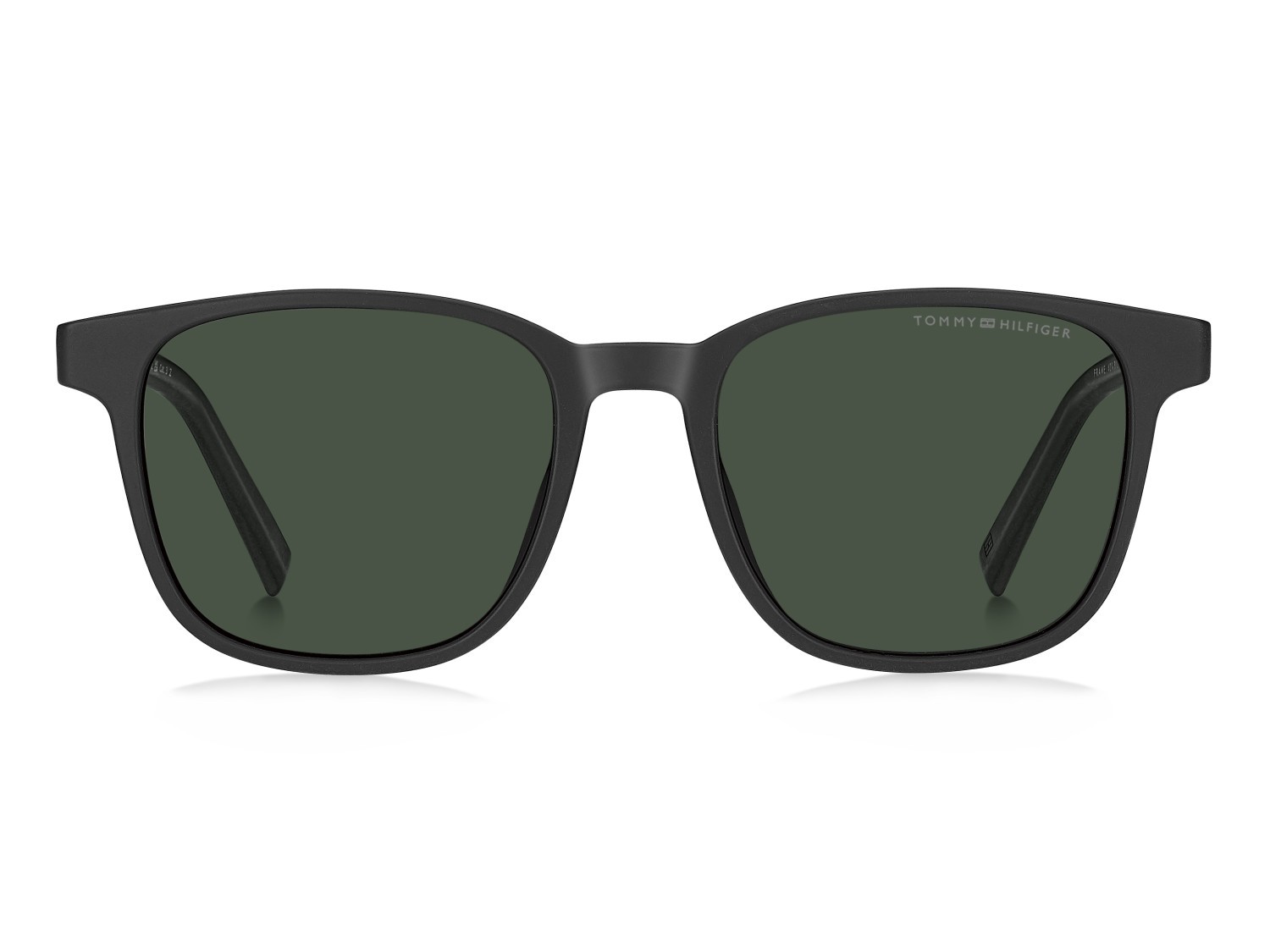 Sunglasses Tommy Hilfiger Th 2202/S 207892 KB7 QT color grey shape rectangle lenses green