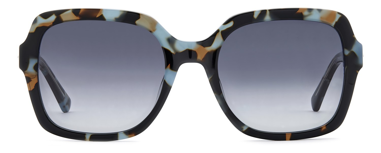 Sunglasses Juicy Couture Ju 642/G 207919 XP8 9O color blue havana blue shape square lenses dark grey shaded