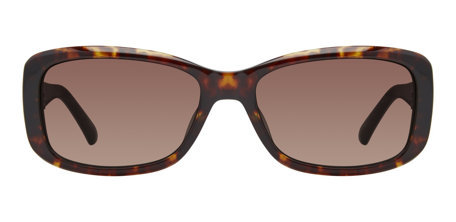 Sunglasses Juicy Couture Ju 640/G 207920 086 HA color havana shape rectangle lenses brown shaded