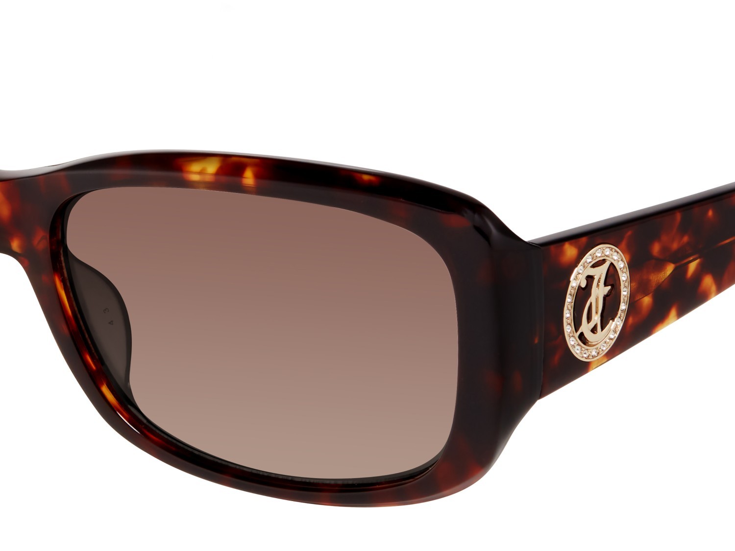 Sunglasses Juicy Couture Ju 640/G 207920 086 HA color havana shape rectangle lenses brown shaded