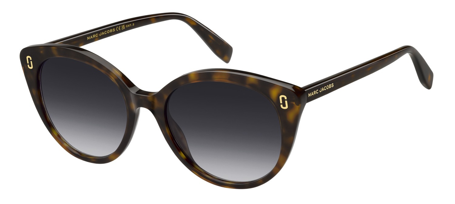 Sonnenbrillen Marc Jacobs Mj 1120/S 207923 086 9O farbe havana form cat-eye gläser dark grey shaded
