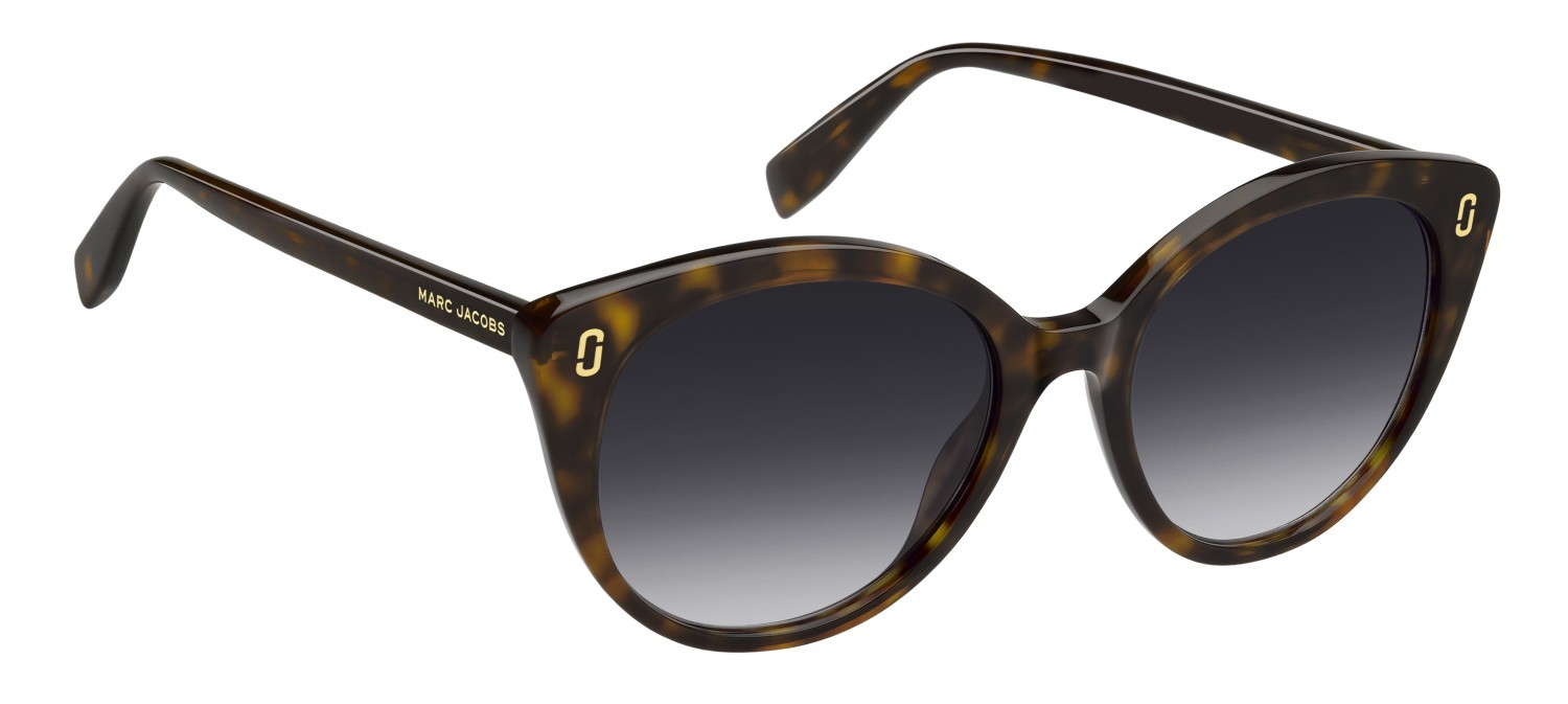 Sonnenbrillen Marc Jacobs Mj 1120/S 207923 086 9O farbe havana form cat-eye gläser dark grey shaded