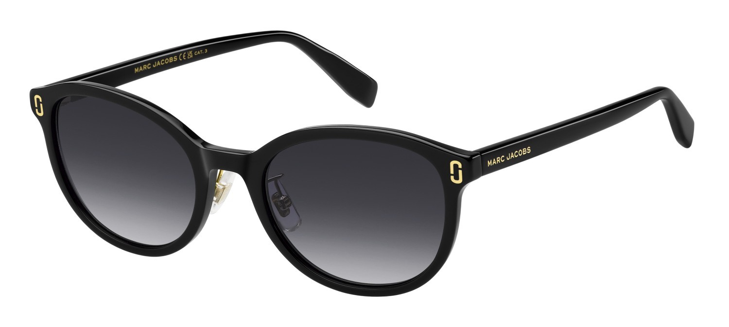 Sonnenbrillen Marc Jacobs Mj 1122/F 207924 807 9O farbe black form rechteckig gläser dark grey shaded