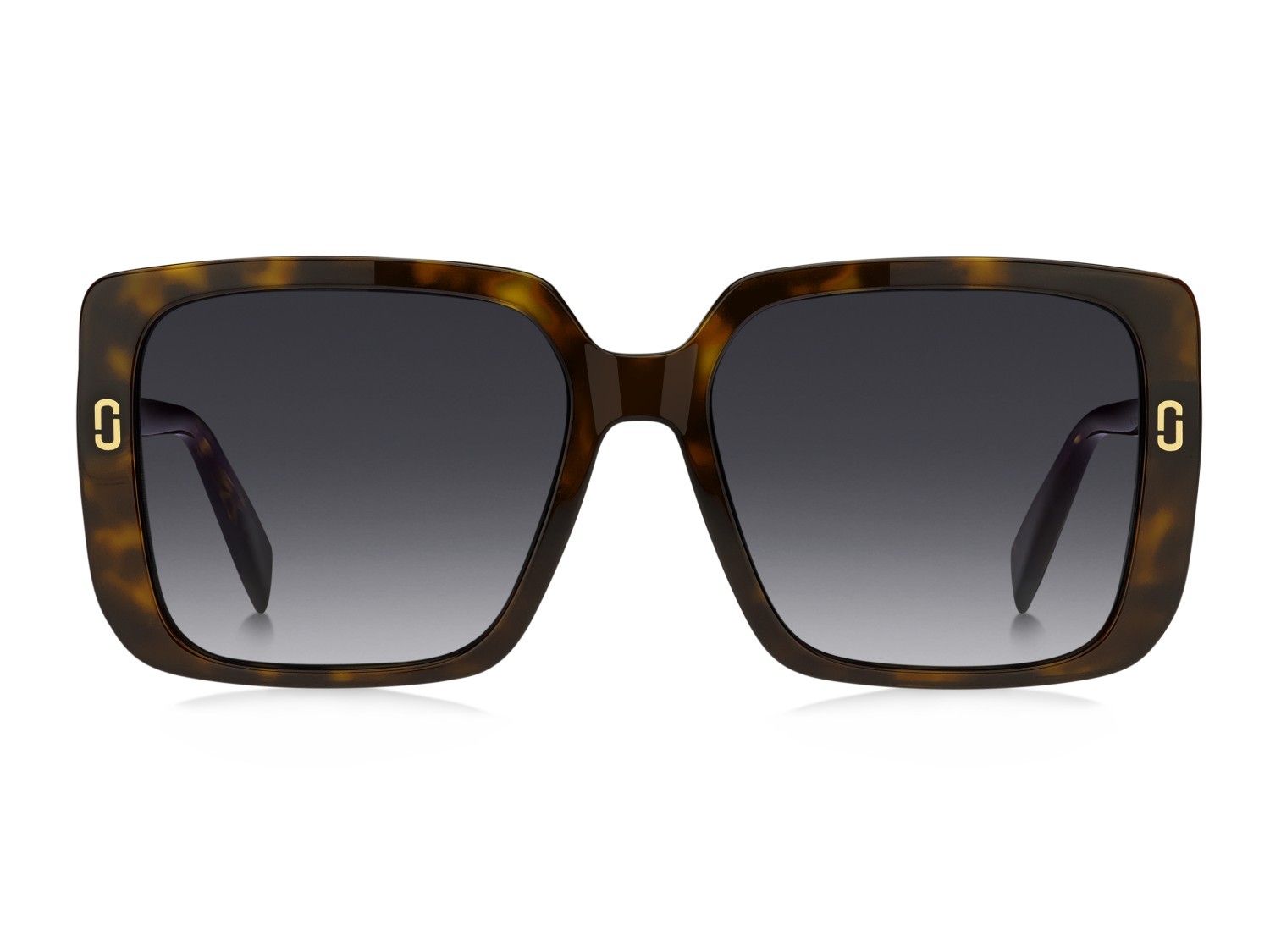 Occhiali da sole Marc Jacobs Mj 1121/S 207925 086 9O colore havana forma quadrato lenti dark grey shaded