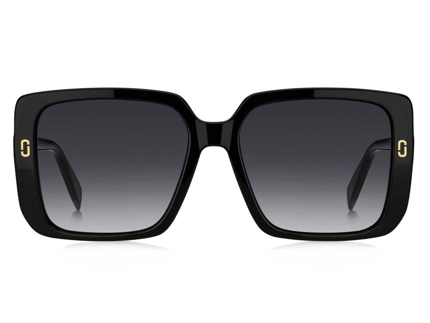 Occhiali da sole Marc Jacobs Mj 1121/S 207925 807 9O colore black forma quadrato lenti dark grey shaded
