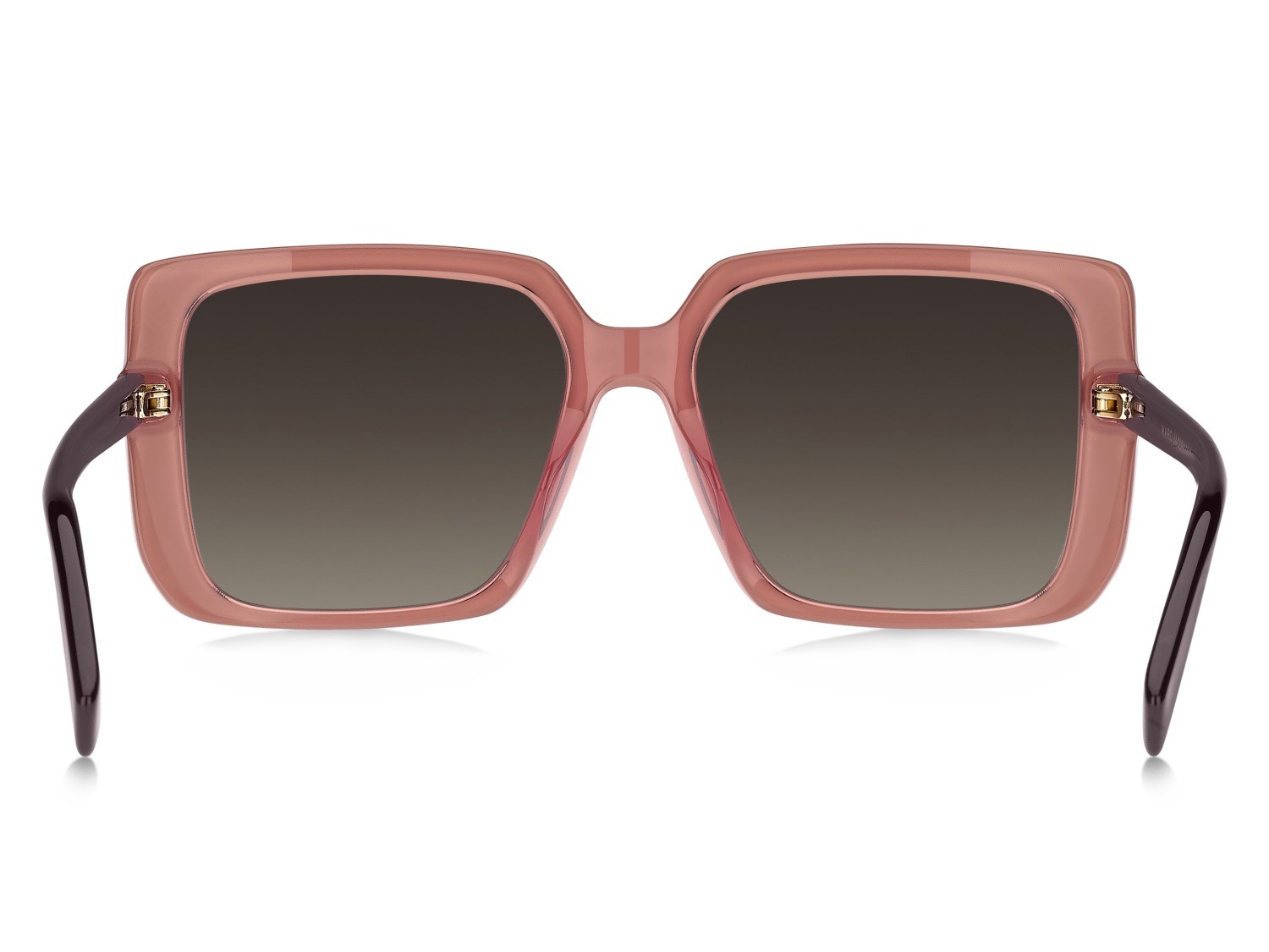 Occhiali da sole Marc Jacobs Mj 1121/S 207925 LHF HA colore burgundy forma quadrato lenti brown shaded