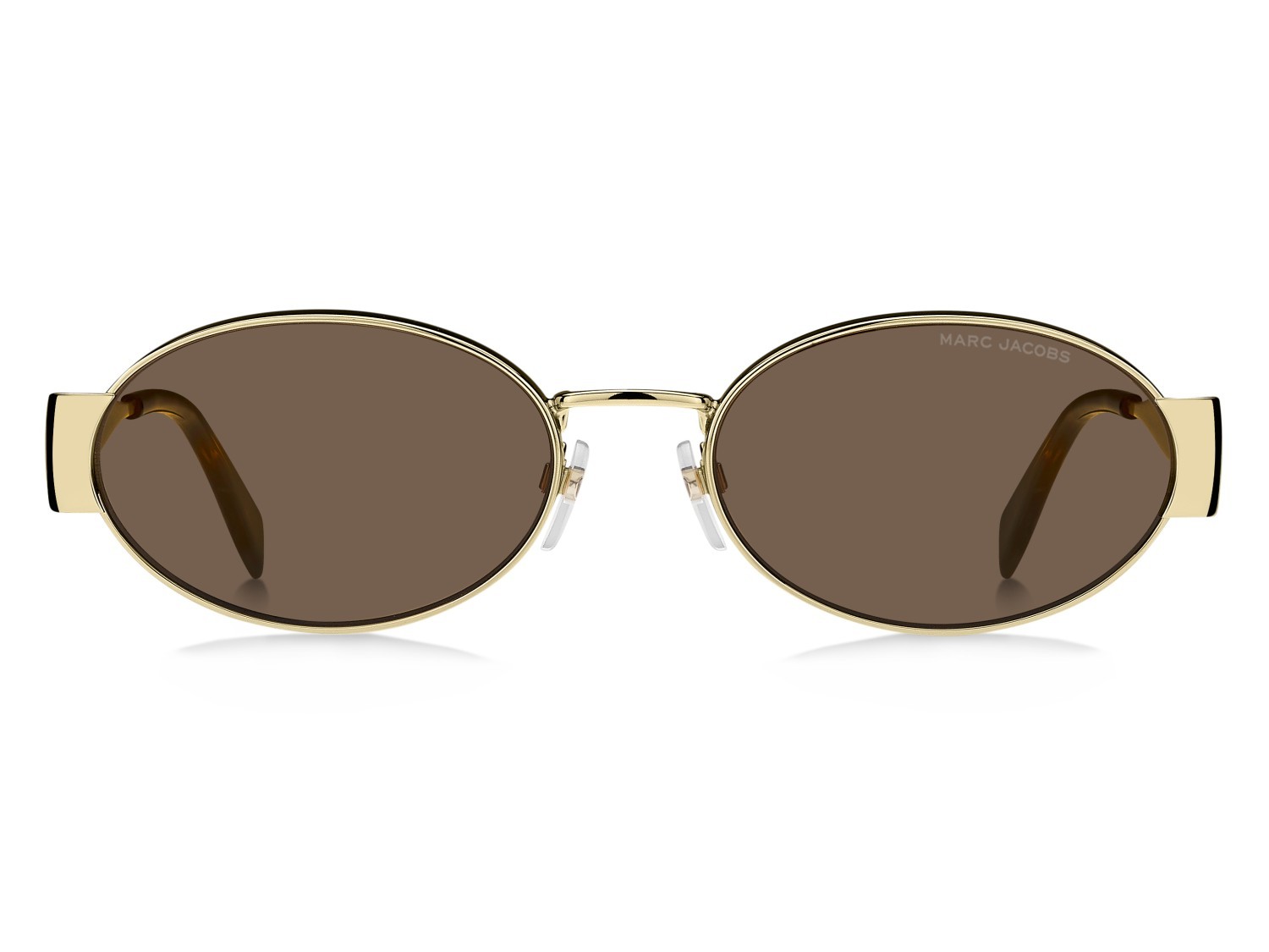 Occhiali da sole Marc Jacobs 806/S 207927 01Q 70 colore gold brown forma ovale lenti brown