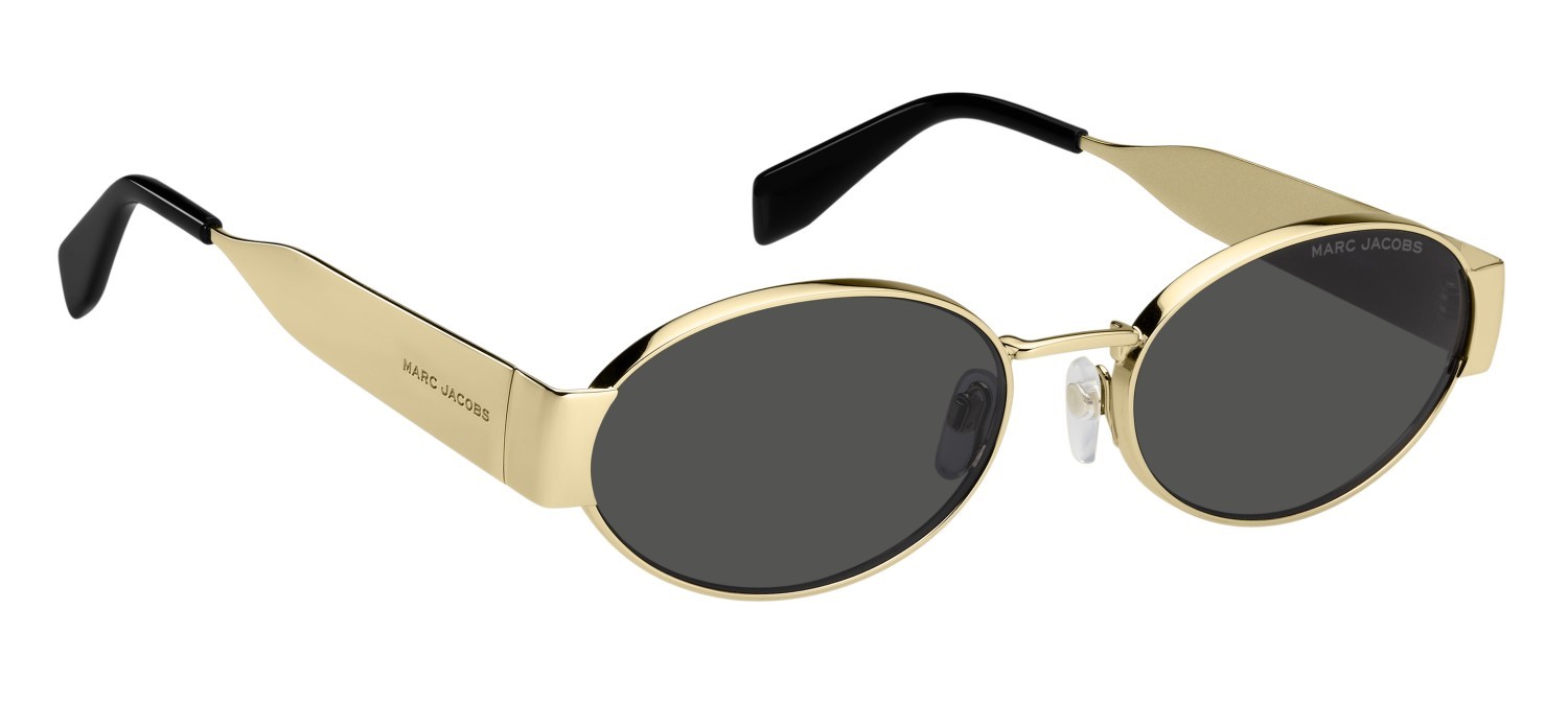 Occhiali da sole Marc Jacobs 806/S 207927 RHL IR colore gold black_ forma ovale lenti grey