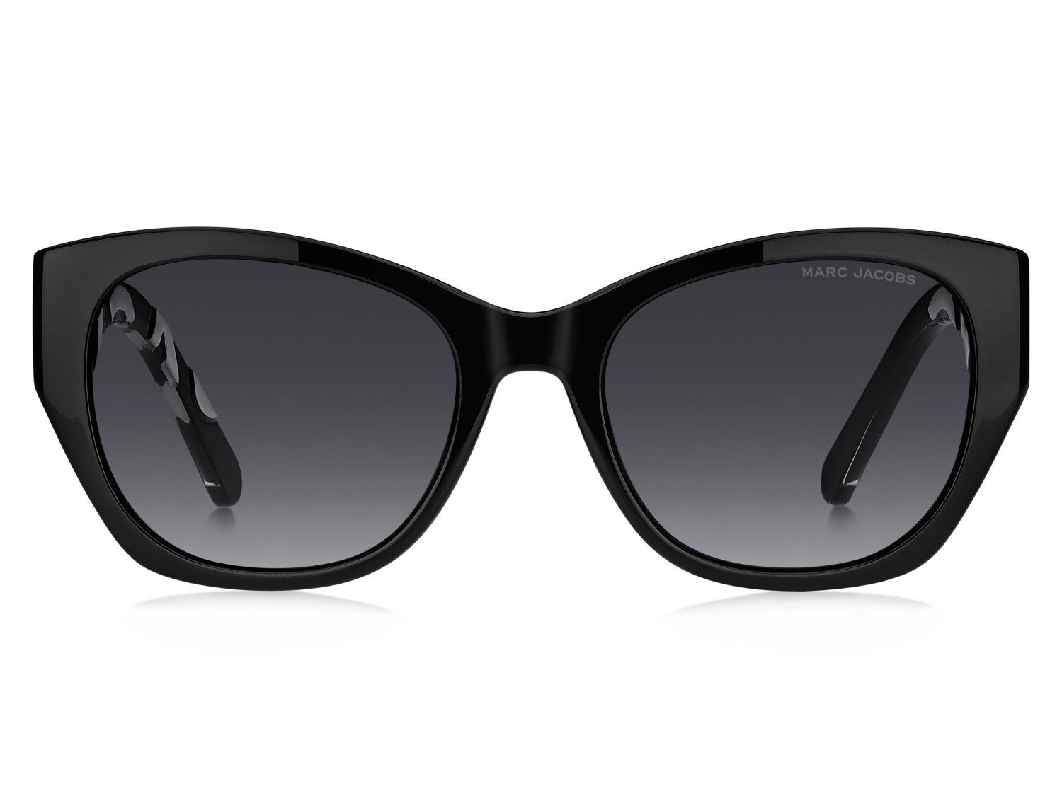 Sunglasses Marc Jacobs 807/S 207929 807 9O color black shape rectangle lenses dark grey shaded