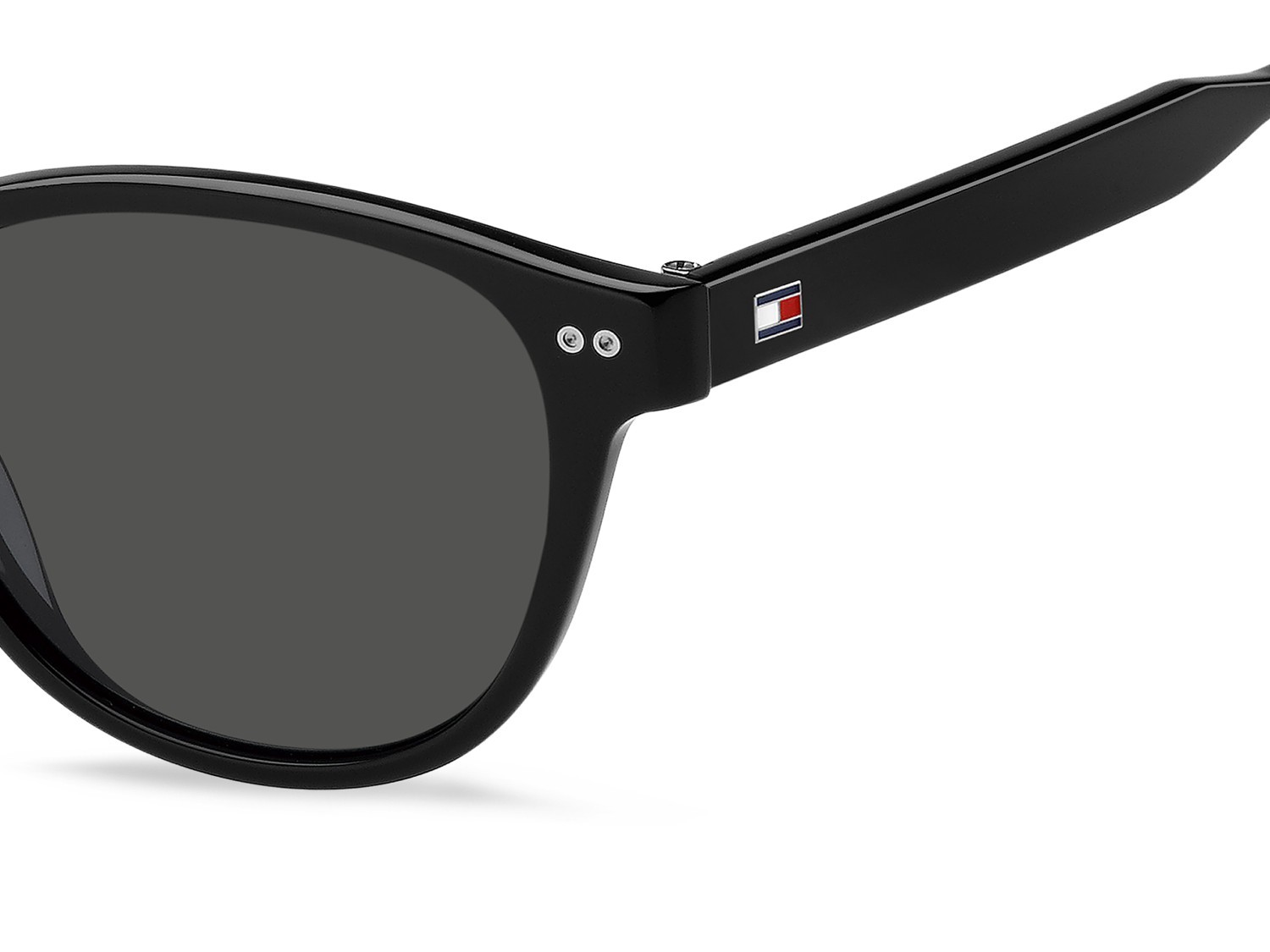 Sunglasses Tommy Hilfiger Th 2186/S 207941 807 IR color black shape pantos lenses grey
