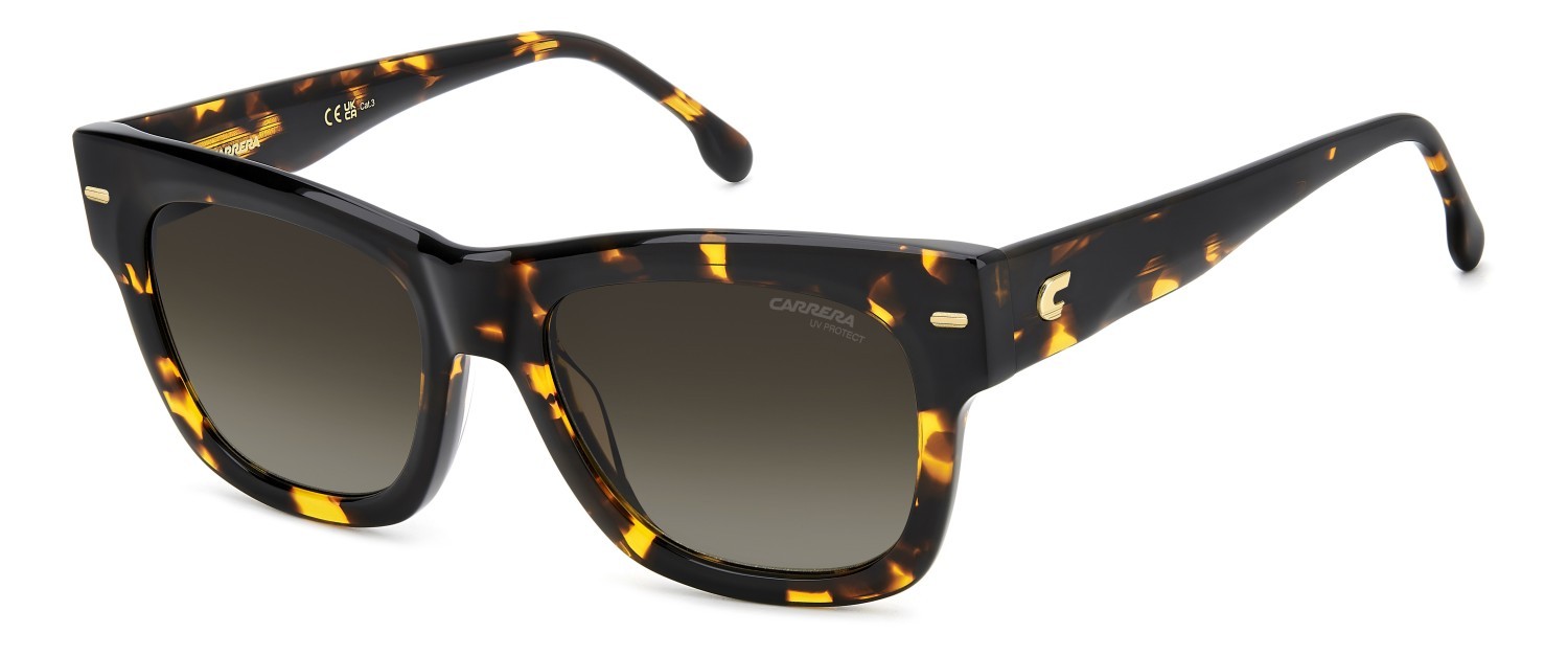 Sonnenbrillen Carrera 3066/S 207950 086 HA farbe havana form rechteckig gläser brown shaded
