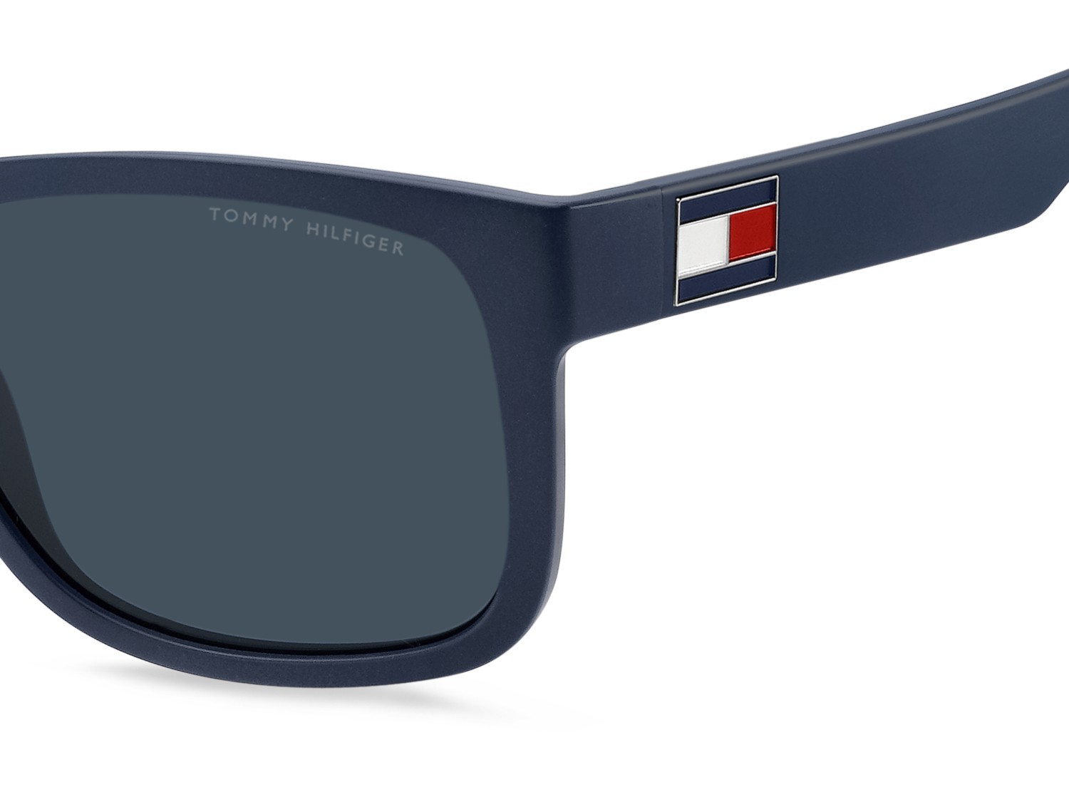 Sunglasses Tommy Hilfiger Th 1556/N 207958 8RU KU color blue red shape rectangle lenses blue