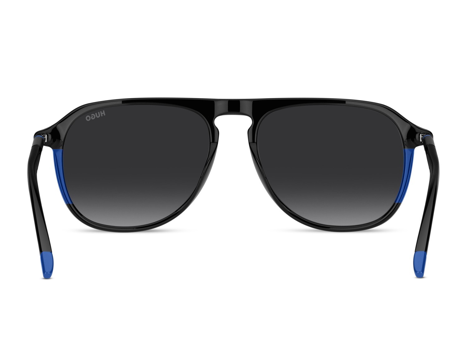 Sunglasses Hugo Hg 1345/S 207976 807 9O color black shape rectangle lenses dark grey shaded