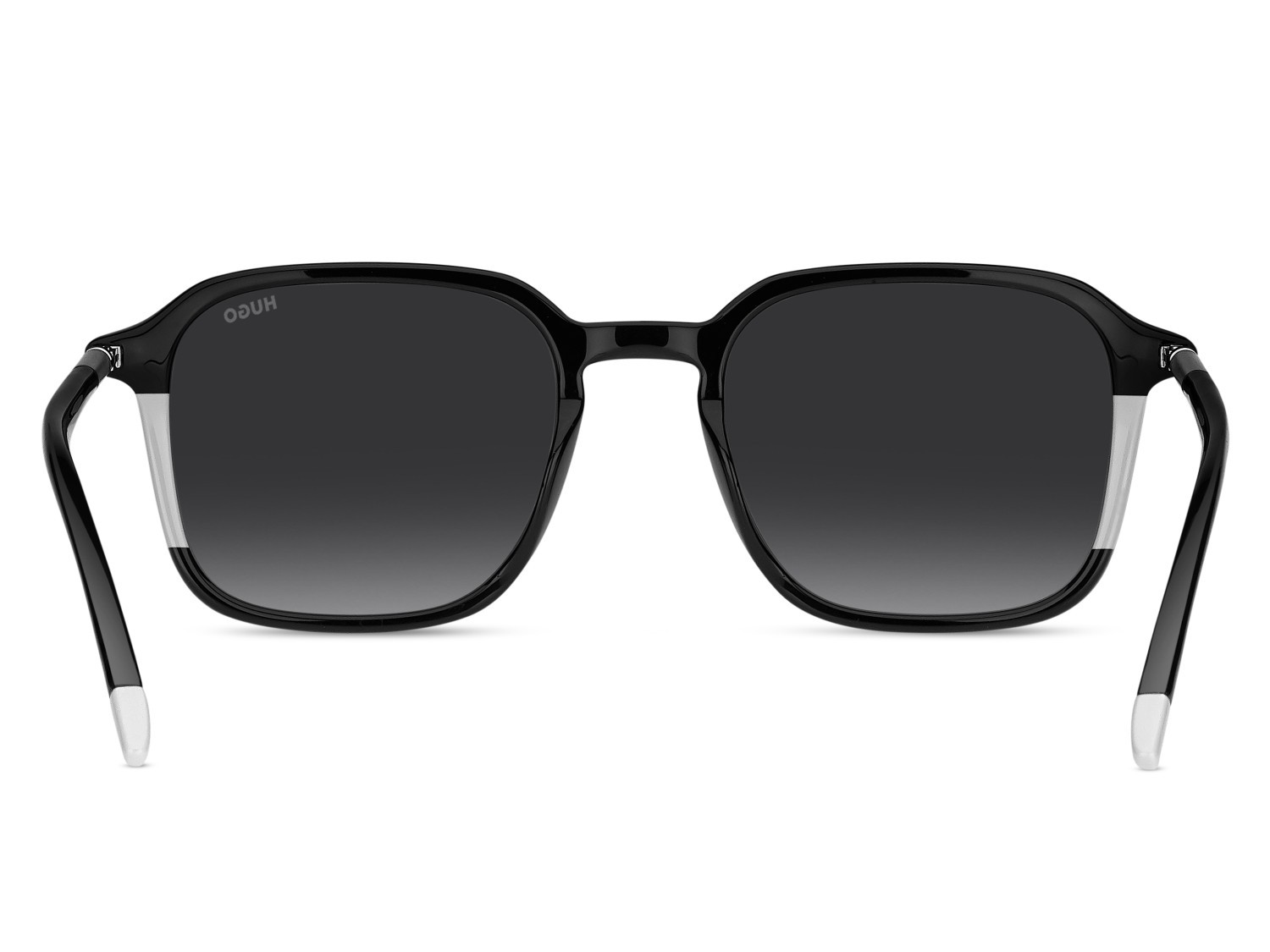 Sunglasses Hugo Hg 1347/S 207978 807 9O color black shape rectangle lenses dark grey shaded