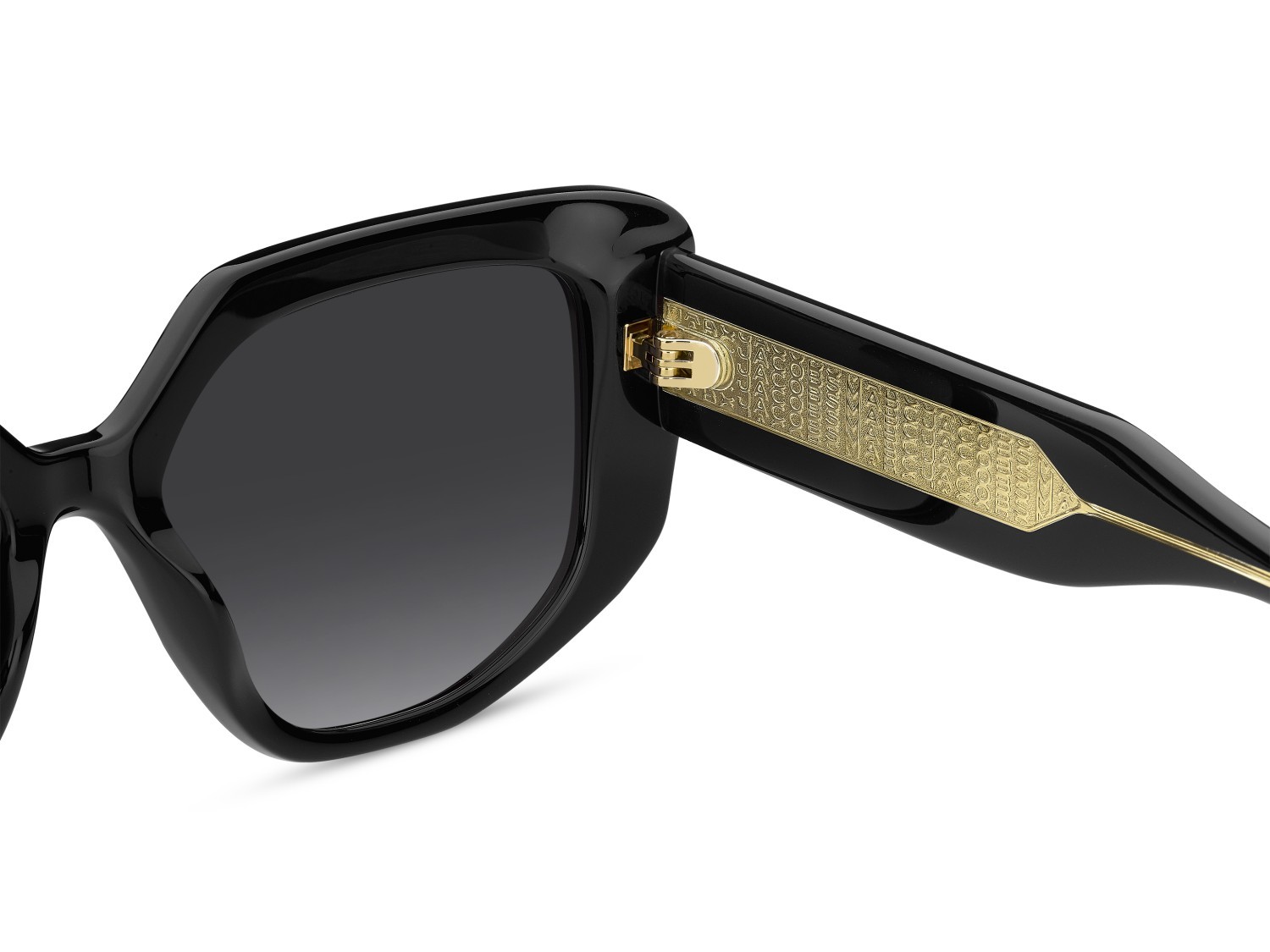 Sunglasses Marc Jacobs Mj 1116/S 207985 807 9O color black shape butterfly lenses dark grey shaded