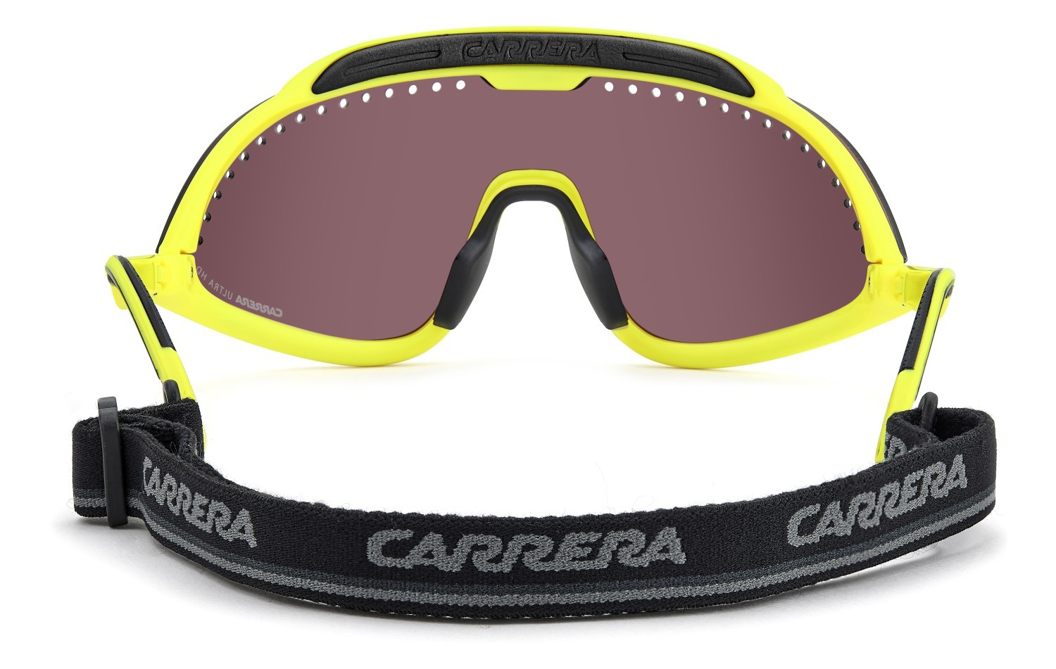 Sonnenbrillen Carrera C Sport 01/S 207990 4CW ZS farbe yellow black form maske gläser blue multilayer high contrast