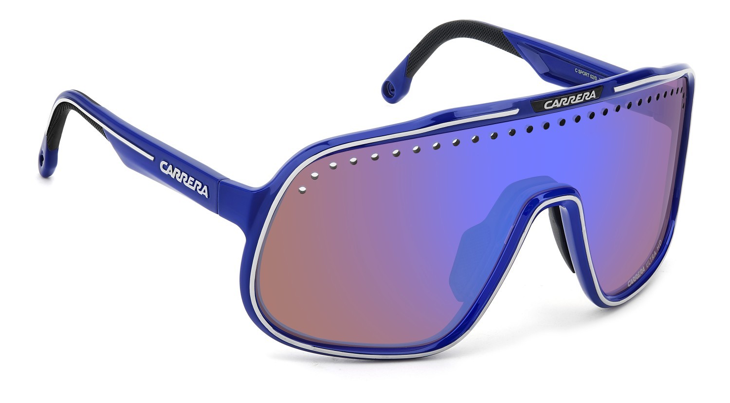 Sonnenbrillen Carrera C Sport 02/S 207992 XW0 ZS farbe blue grey form maske gläser blue multilayer high contrast