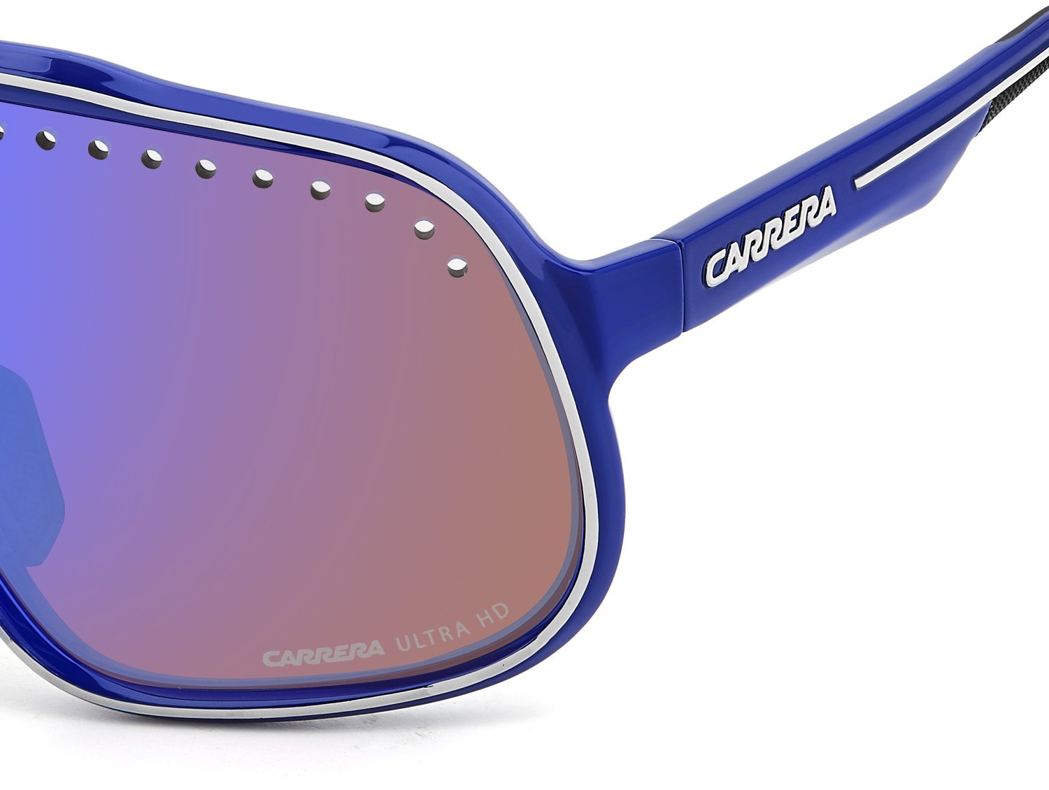 Sonnenbrillen Carrera C Sport 02/S 207992 XW0 ZS farbe blue grey form maske gläser blue multilayer high contrast