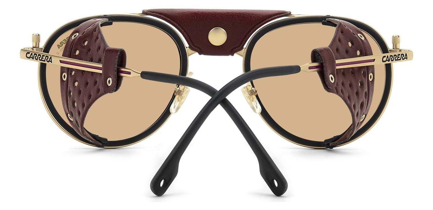 Occhiali da sole Carrera C Sport 05/S 207993 NOA N8 colore gold burgundy forma pantos lenti orange photochromatic