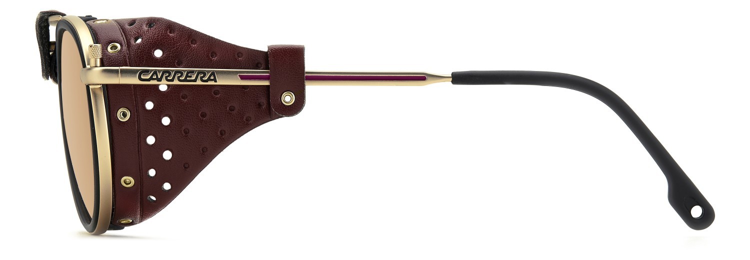 Occhiali da sole Carrera C Sport 05/S 207993 NOA N8 colore gold burgundy forma pantos lenti orange photochromatic